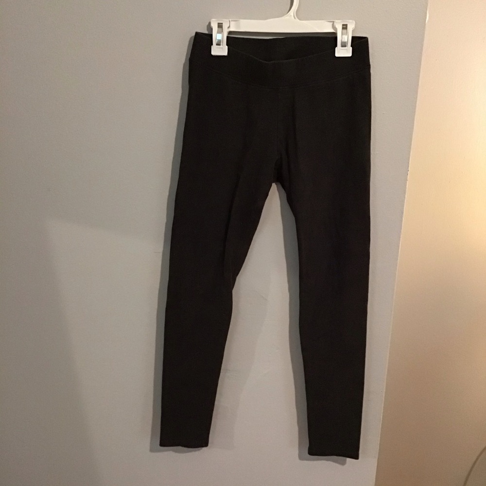 PACT heather grey leggings